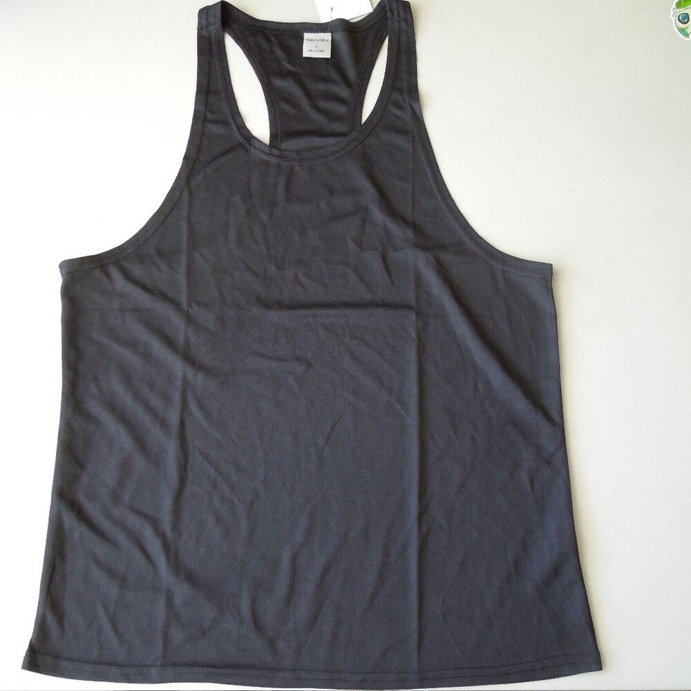 Gym Revolution Black Large tank top